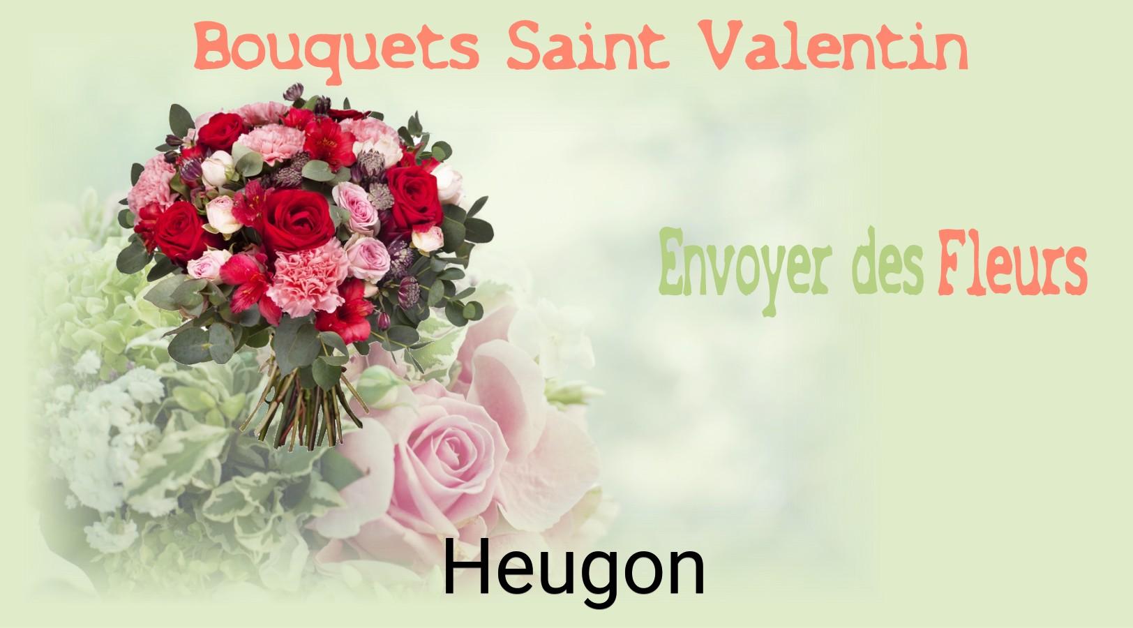 Roses de Saint-Valentin livrées à Heugon